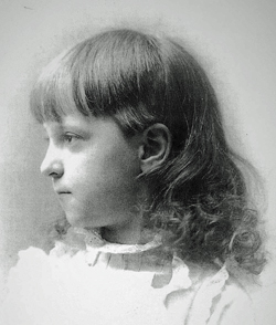 Marie J. Taylor, young